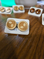 Wooden Stud Earrings – Choose Your Design