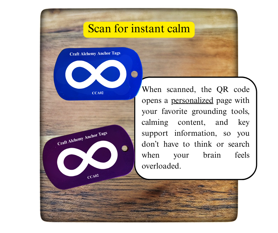 Craft Alchemy Anchor Tags – Personalized Calming Support