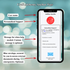 Medical Support Anchor Tag System