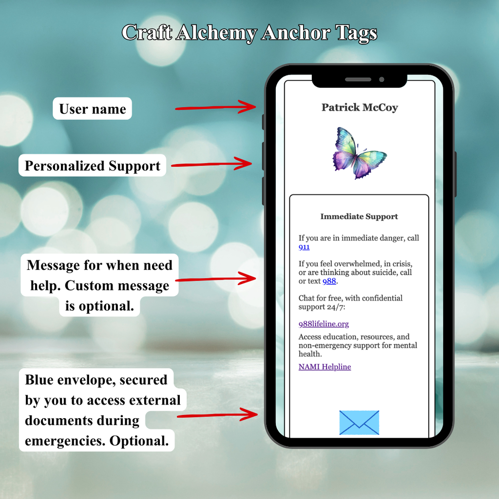 Mental Health Anchor Tag Support System