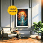 Pathway To The Stars: Surreal Celestial Decor (Set of 3 Digital Prints)