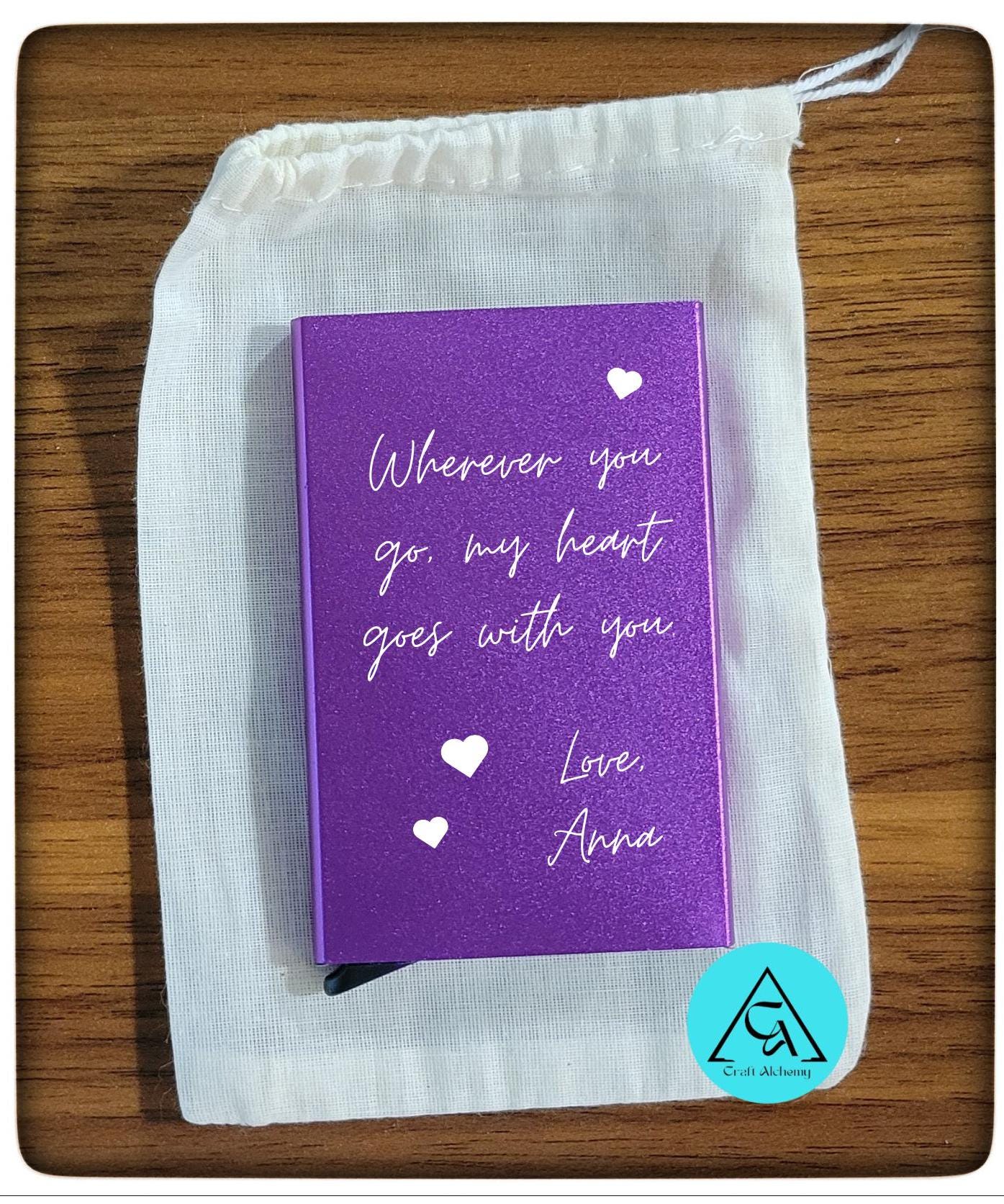 Personalized Metal Wallet