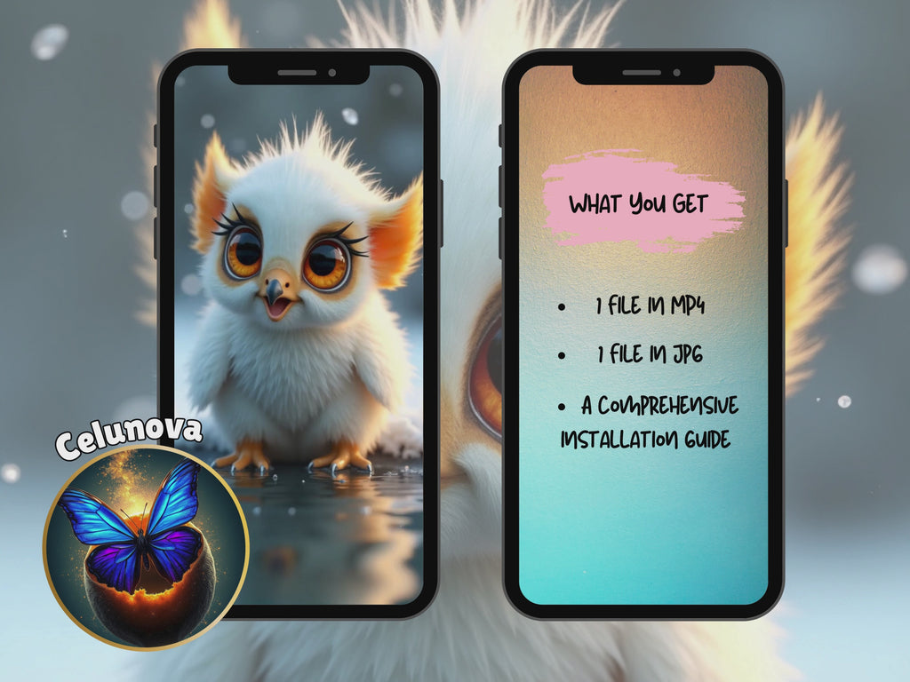 Baby Gryphon Live Wallpaper | Digital Download